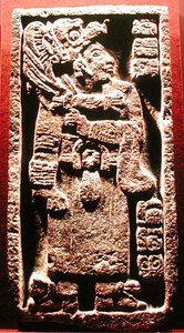 Stone found at Oxkintok by Mayan